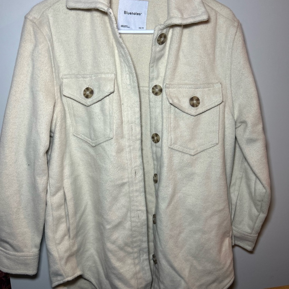 Bluenotes Off-White Utility Jacket - Picture 11 of 13